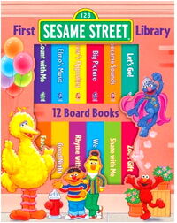 "First Sesame Street Library" 2004, cover art