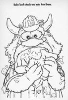 Big Mean Carl as "Babe Tooth"