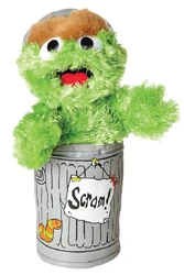 Oscar the Grouch, 33-37cm