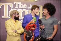 OK Go with Animal on The Tonight Show with Jay Leno, 2011