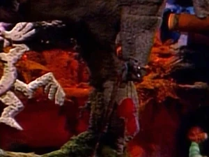 A prominent baloobius as carved into .