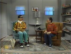 Arthur Howard as Bert; Larry Cedar as Ernie