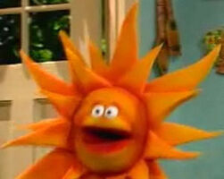 The rebuilt sun from Sesame Street