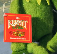 Fisher-price 1976 kermit plush with tag 2