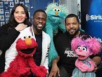 Sesame characters meet Olivia Munn, Kevin Hart and Ice Cube