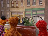 Across the street from 123 Sesame Street in Episode 4028.