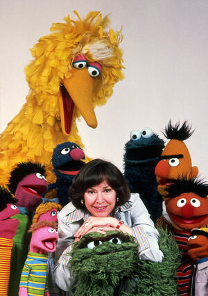 Joan Ganz Cooney and Muppets 70s