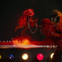 Psychomachia form of devil to Animal in The Muppets