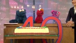 Elmo, Cookie Monster and Abby Cadabby on Today, November 6