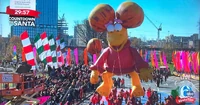 Red Fraggle balloon at the 2023 6abc Dunkin' Donuts Thanksgiving Day Parade