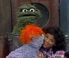 Sonia Manzano (Maria) & AristotleSesame Street Episode 1735