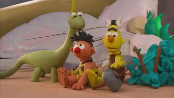 Pet dinosaur Bert and Ernie's Great Adventures