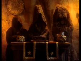 The elders in "The Golden Child"