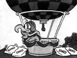 Gonzo in The Muppets comic strip (October 31, 1982)