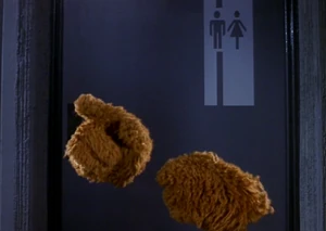 Fozzie's hands after washing off Muppet Lab's "invisibility spray" in Muppets from Space.