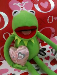 Valentine's Day 2013 Kermit medium plush