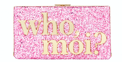 Glitter clutch