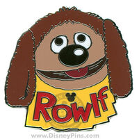 Hidden Mickey Pin - Rowlf the Dog (corrected spelling) May 2008 WDW