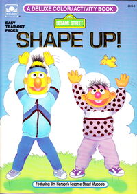Shape Up! Joan Corbitt cover by Jane Yamada Golden Books 1987