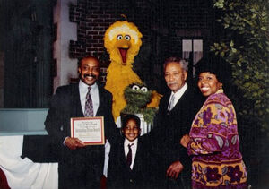 David Dinkins and cast