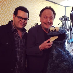 With Cookie Monster at SXSW in 2015