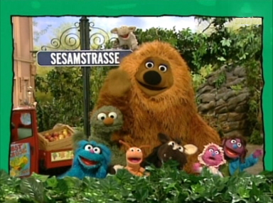 Sesamstrasse title card from Season 34 with Moni