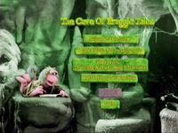 Menu for "The Cave of Fraggle Tales"