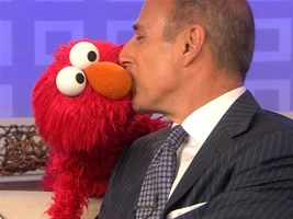 Matt Lauer & ElmoToday - June 6, 2012