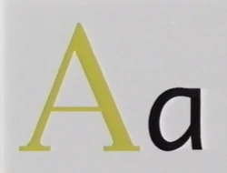 Typeface A (EKA: Episodio 863)