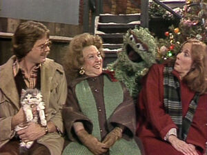 Ethel Merman and Oscar sing "Winter Wonderland".