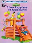 A New Playground on Sesame Street Jane Yamada Golden Books 1987