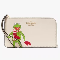 Disney X Kate Spade New York Muppets Medium L-zip Wristlet