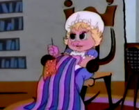 Baby Piggy plays her again, as "Piggy Ross," in the Muppet Babies episode "This Old Nursery"