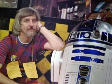 Caroll Spinney and R2-D2