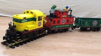 sesame street train set