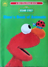 Elmo's Book of Animals Golden Books 1994