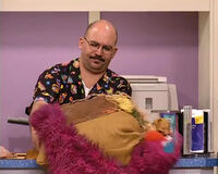 Keith OlsenMail It Shop clerk Sesame Street Episode 4030