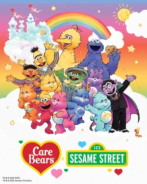 Care Bears Sesame art