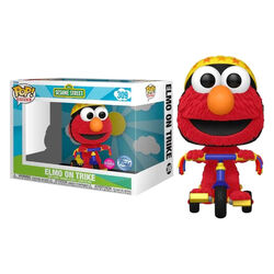 Flocked Elmo on Trike (2024 Target Con exclusive)