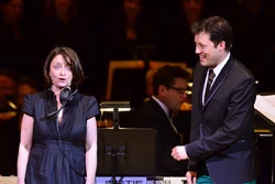 Rachel Dratch and John Tartaglia