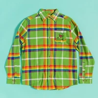 The Rainbow Connection flannel, front 2022