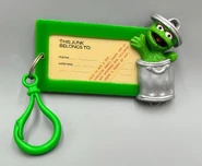 Oscar the Grouch ID tag