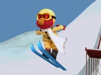 Skier Elmo's World: Jumping Elmo's World: Weather