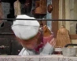 The Swedish Chef & a turkeyThe Muppet Show episode 408