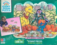 My First Giant Jigsaw Puzzle 12 pc art by Joe Mathieu 1988