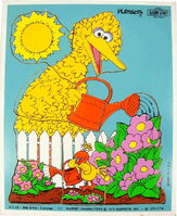 Big Bird's Garden 9 pc 1979