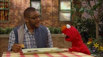 Tyler Perry and Elmo Eat a Plate of Math