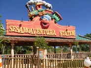 SésamoAventura StationA locomotive that takes visitors directly to SésamoAventura, which they can get to from either Mediterrània or Far West.