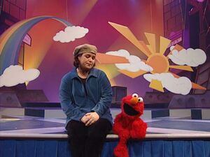 Elmo with  in Elmopalooza.