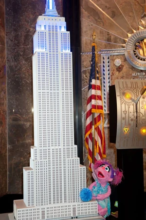 Abby lighting empire blue